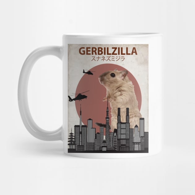 Gerbilzilla - Giant Gerbil Monster by Animalzilla